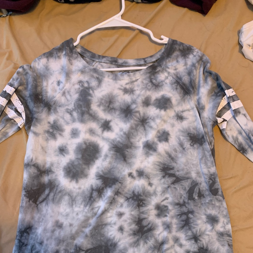 Gray Spotted Long sleeve